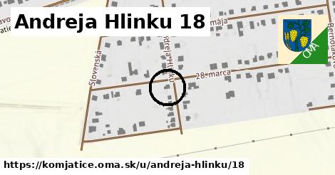 Andreja Hlinku 18, Komjatice