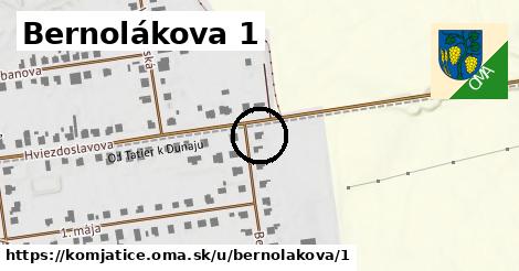 Bernolákova 1, Komjatice