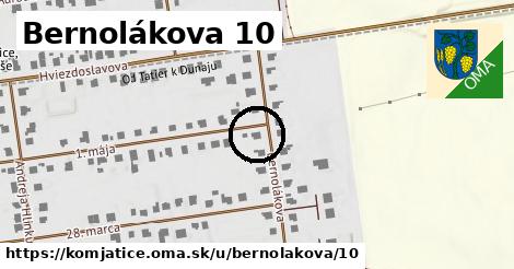Bernolákova 10, Komjatice