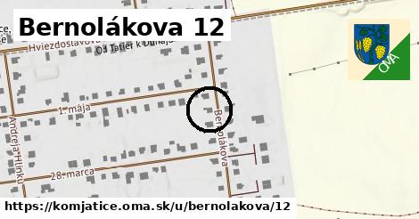 Bernolákova 12, Komjatice