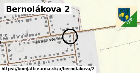 Bernolákova 2, Komjatice