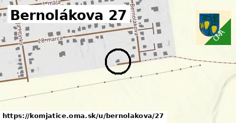 Bernolákova 27, Komjatice