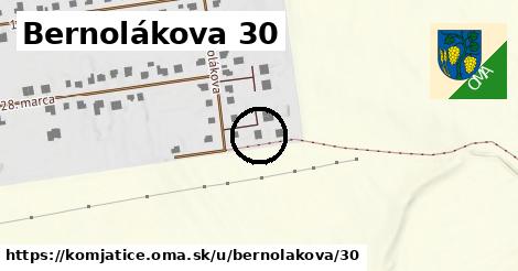 Bernolákova 30, Komjatice