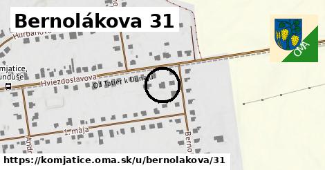 Bernolákova 31, Komjatice