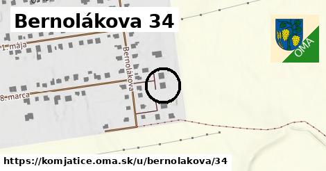 Bernolákova 34, Komjatice