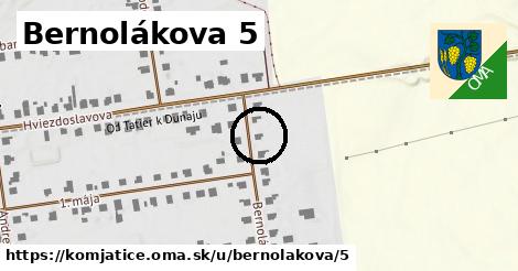 Bernolákova 5, Komjatice