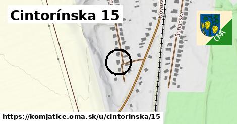 Cintorínska 15, Komjatice