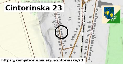 Cintorínska 23, Komjatice