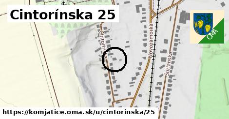 Cintorínska 25, Komjatice