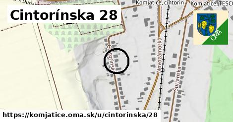 Cintorínska 28, Komjatice