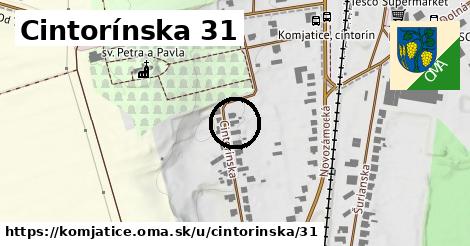 Cintorínska 31, Komjatice