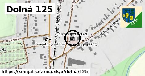 Dolná 125, Komjatice