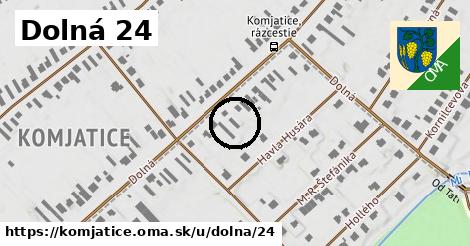 Dolná 24, Komjatice