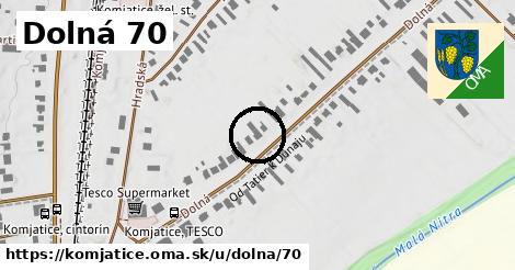 Dolná 70, Komjatice