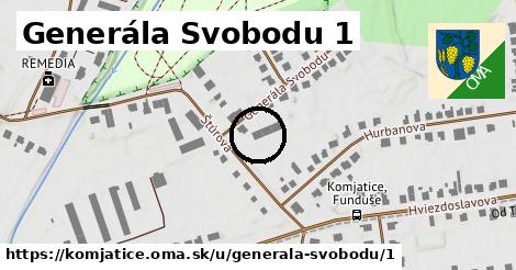 Generála Svobodu 1, Komjatice