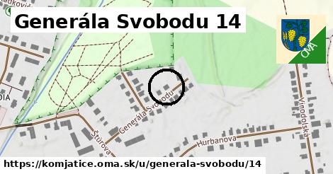 Generála Svobodu 14, Komjatice