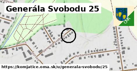 Generála Svobodu 25, Komjatice