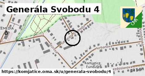 Generála Svobodu 4, Komjatice