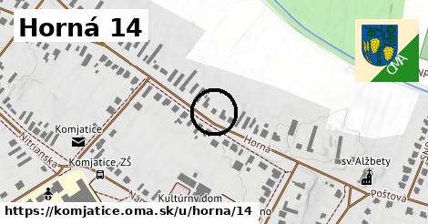 Horná 14, Komjatice