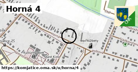 Horná 4, Komjatice