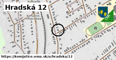 Hradská 12, Komjatice