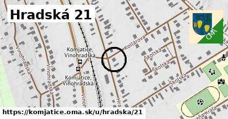 Hradská 21, Komjatice