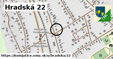 Hradská 22, Komjatice