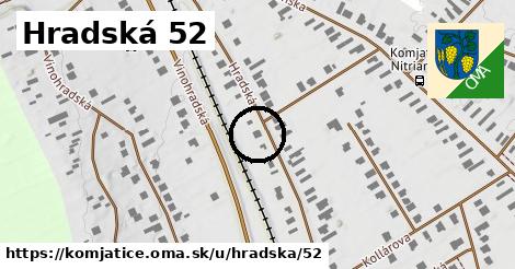 Hradská 52, Komjatice