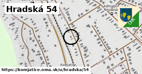 Hradská 54, Komjatice