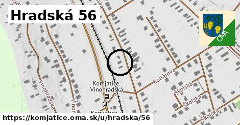 Hradská 56, Komjatice