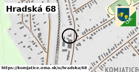 Hradská 68, Komjatice