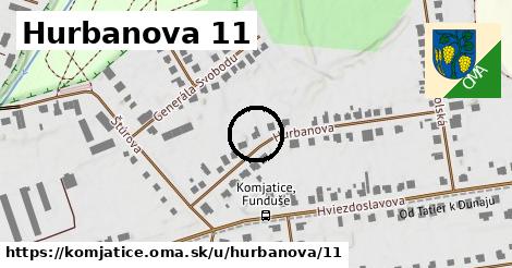 Hurbanova 11, Komjatice