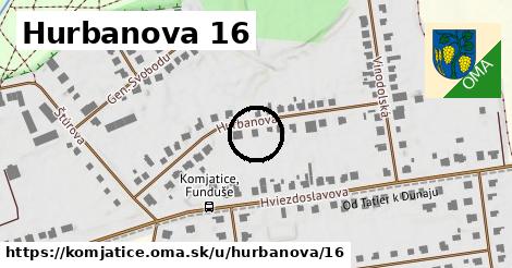 Hurbanova 16, Komjatice