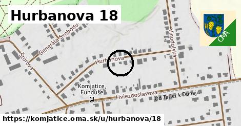 Hurbanova 18, Komjatice