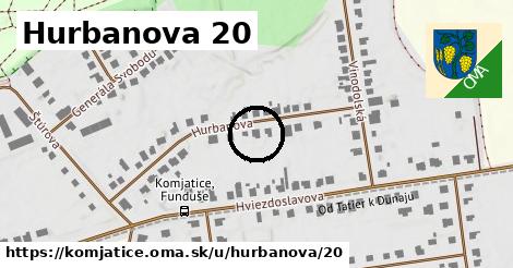 Hurbanova 20, Komjatice