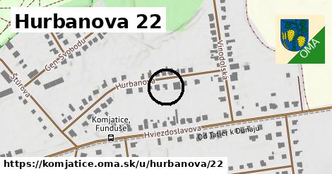Hurbanova 22, Komjatice