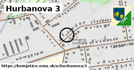 Hurbanova 3, Komjatice