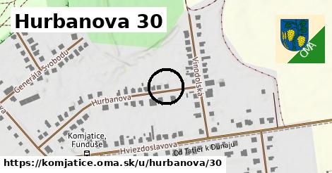 Hurbanova 30, Komjatice