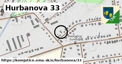 Hurbanova 33, Komjatice