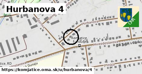 Hurbanova 4, Komjatice