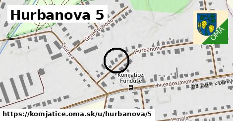 Hurbanova 5, Komjatice