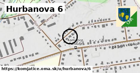 Hurbanova 6, Komjatice