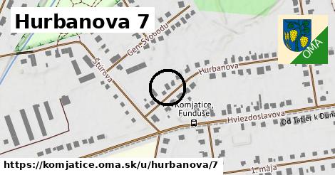 Hurbanova 7, Komjatice
