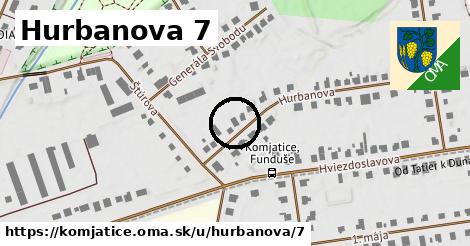 Hurbanova 7, Komjatice