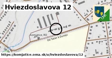 Hviezdoslavova 12, Komjatice