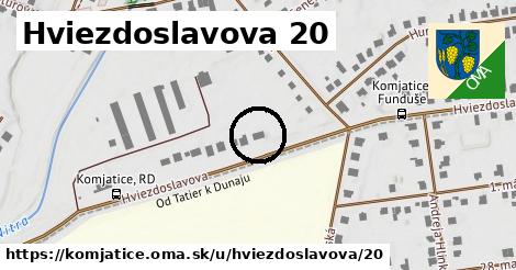 Hviezdoslavova 20, Komjatice