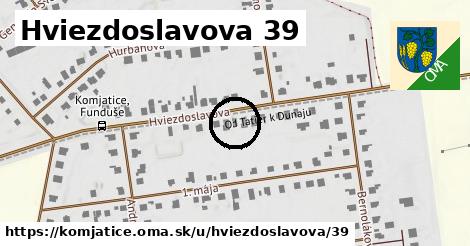 Hviezdoslavova 39, Komjatice