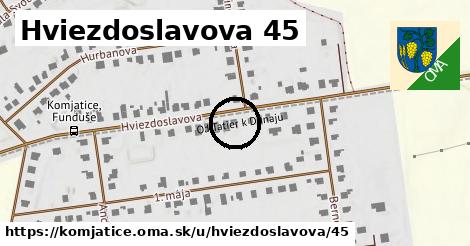 Hviezdoslavova 45, Komjatice