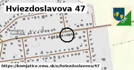 Hviezdoslavova 47, Komjatice