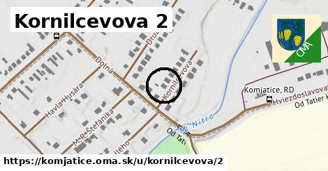 Kornilcevova 2, Komjatice